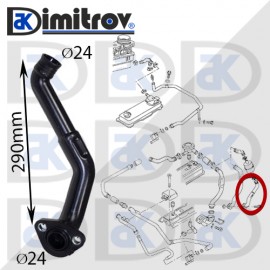 Маркуч картерни газове Audi A4 A6 Ford Galaxy Seat Alhambra Volkswagen Passat Sharan